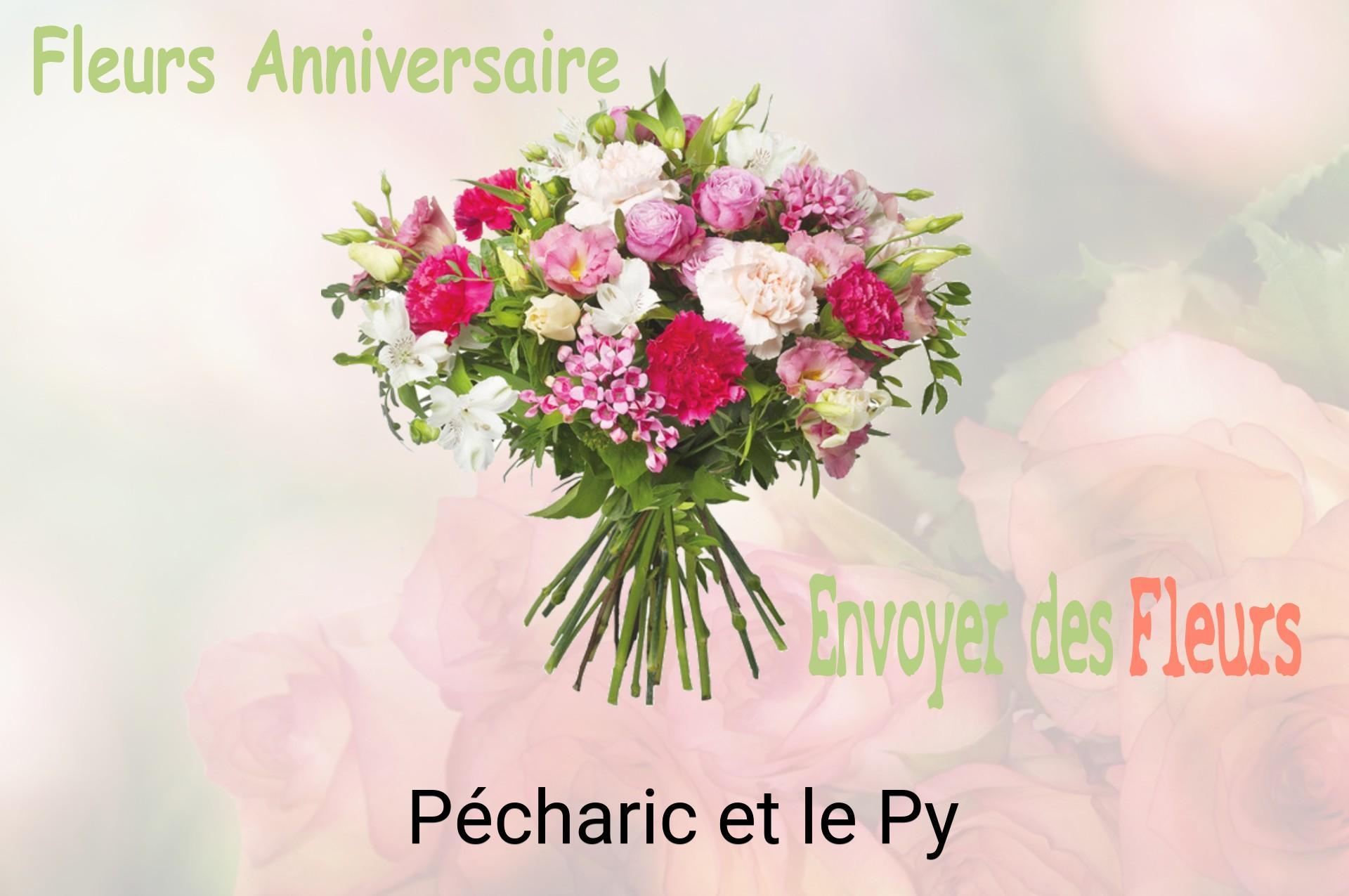 Bouquet de fleurs d’anniversaire livré à Pécharic-et-le-Py