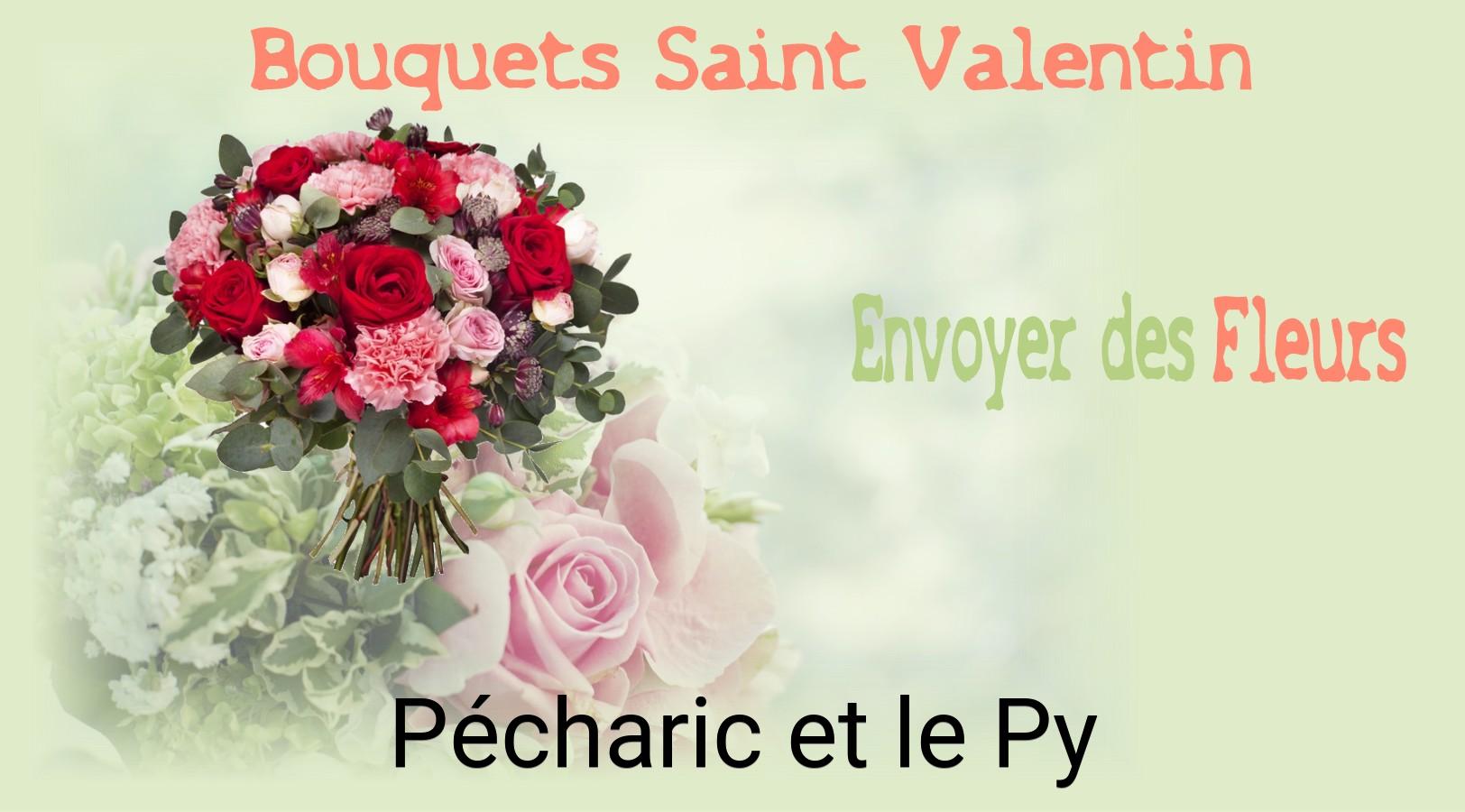 Roses de Saint-Valentin livrées à Pécharic-et-le-Py